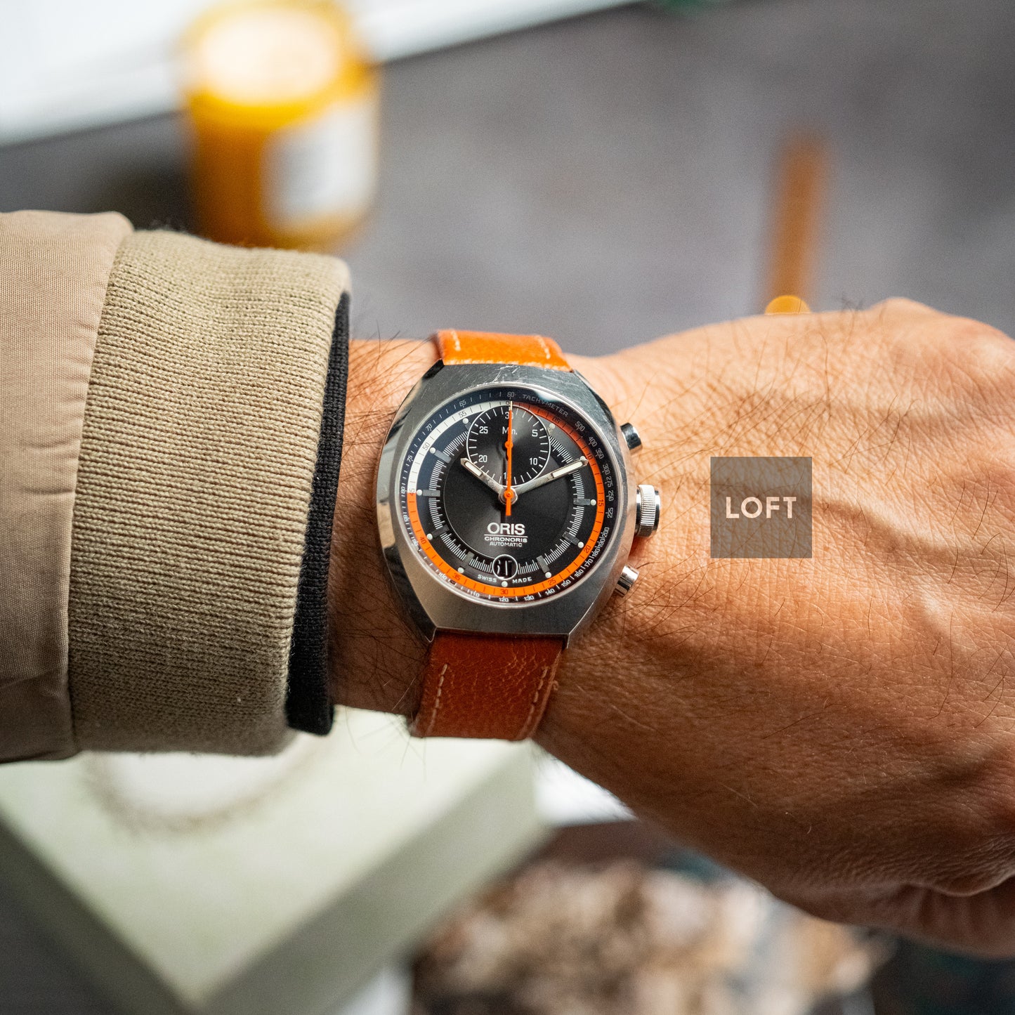 Oris Chronoris Automatic Chronograph Black Dial 40mm