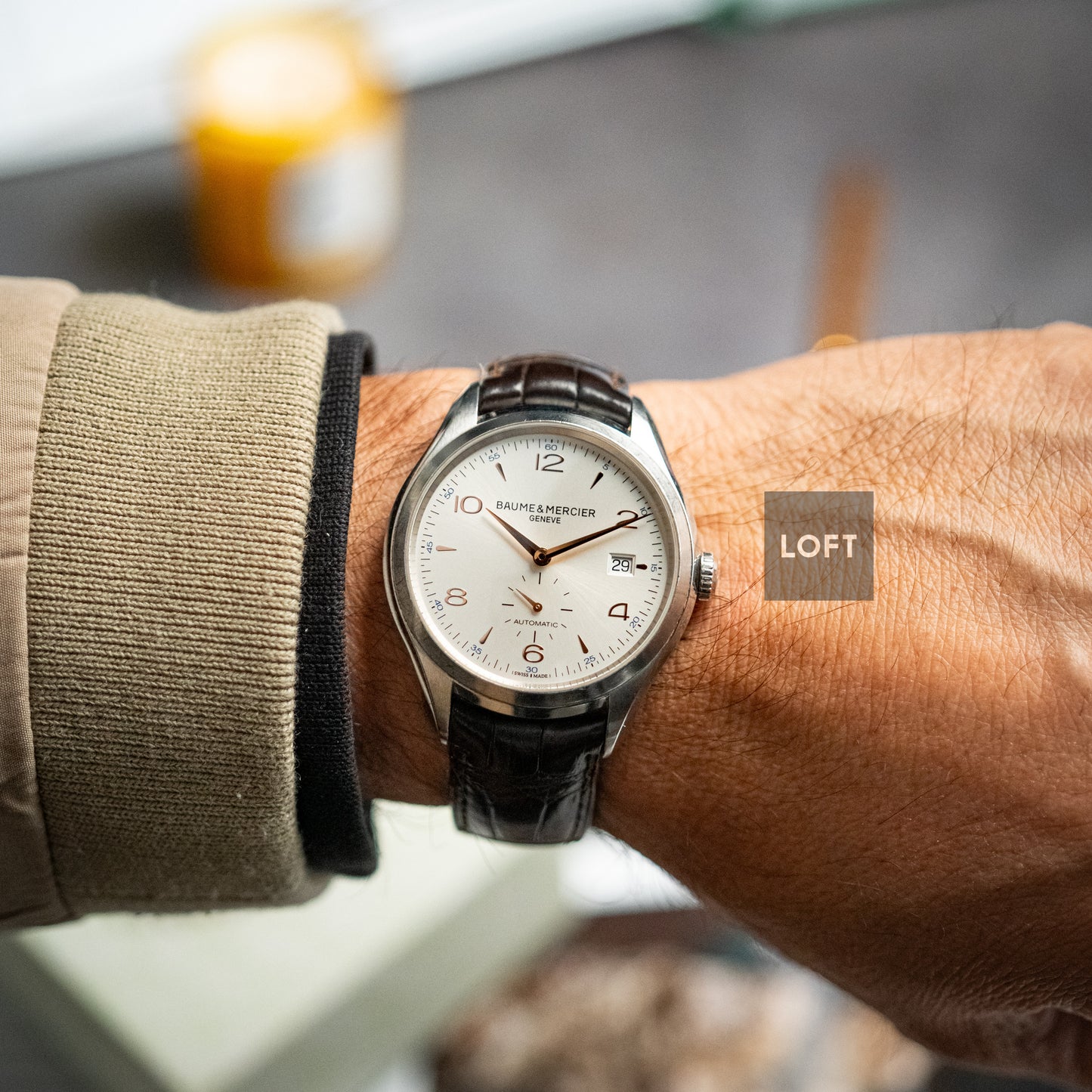 Baume & Mercier Clifton Automatic Date Small Seconds 41mm