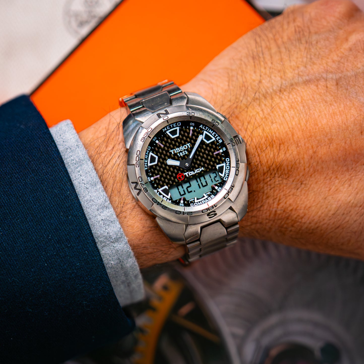 Tissot T-Touch Expert Titanium Quartz Ana-Digi 43mm