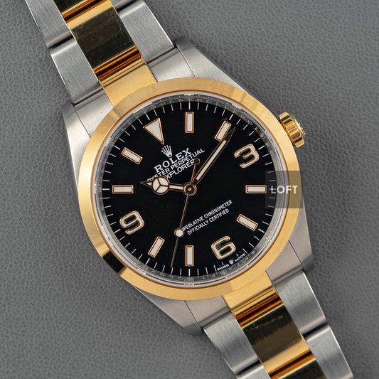 Rolex Exlorer 36 Ref. 124273 Automatic Two-Tone 36mm