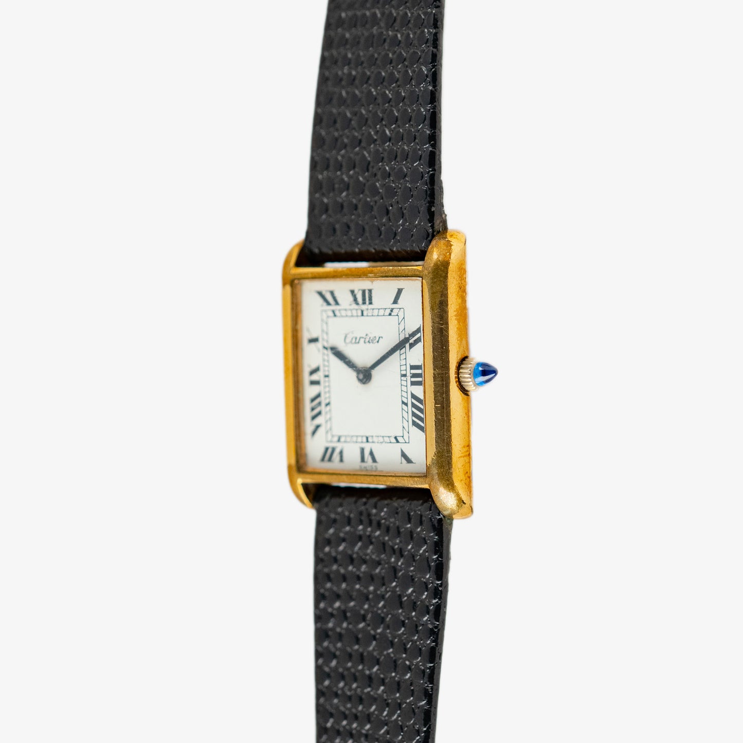 Cartier Tank Vermeil Manual Wind Gold-Plated 23mm