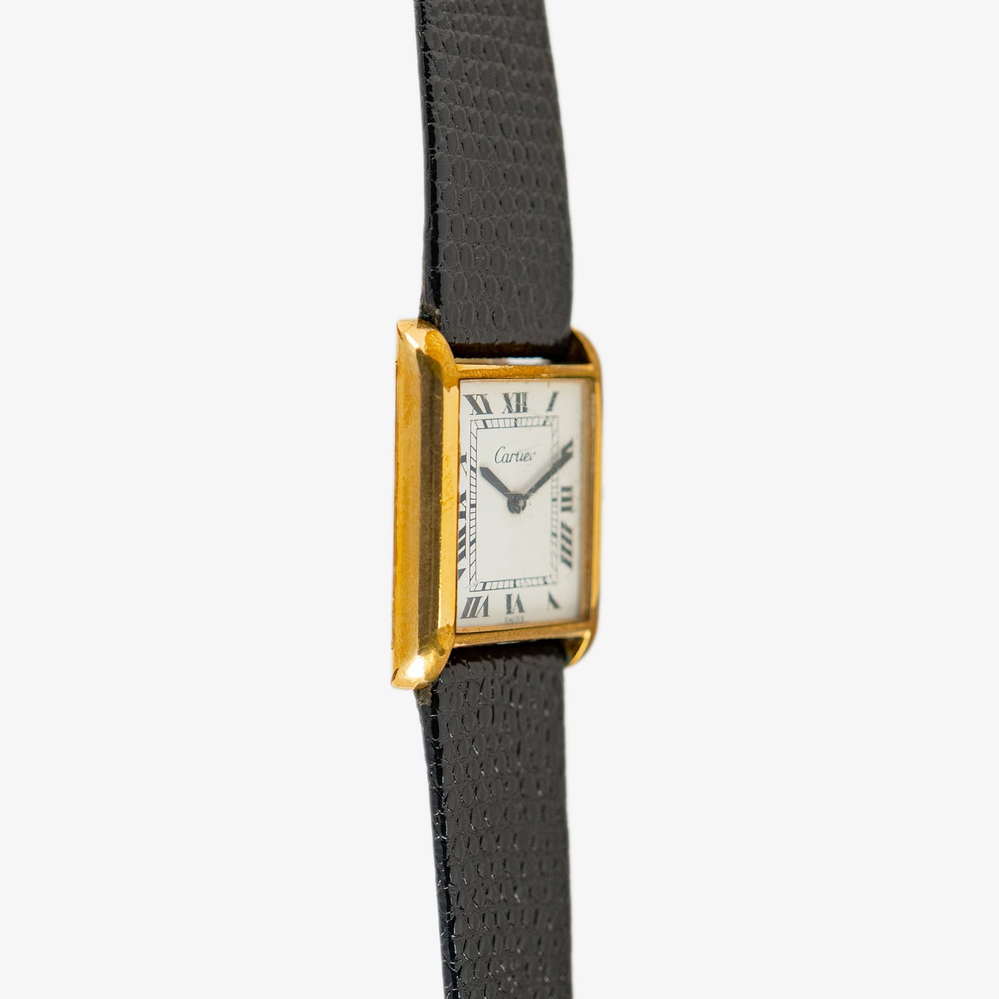 Cartier Tank Vermeil Manual Wind Gold-Plated 23mm
