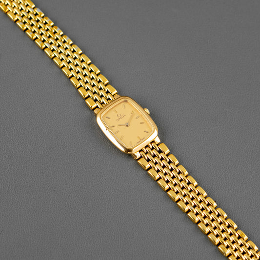 Omega De Ville Ile de France Quartz Two‑Tone 18mm