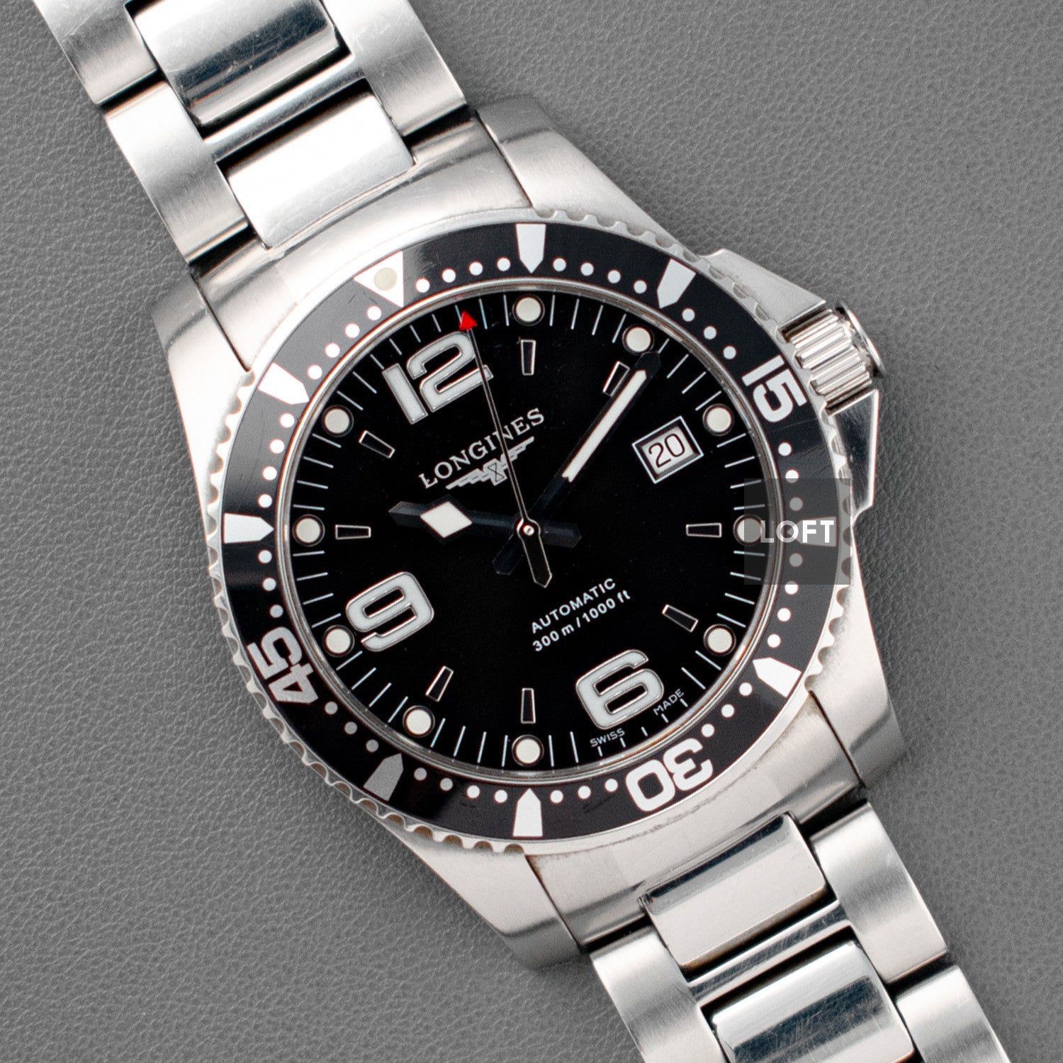 Longines HydroConquest Automatic Black 41mm