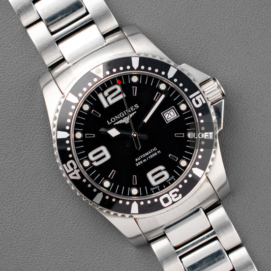 Longines HydroConquest Automatic Black 41mm