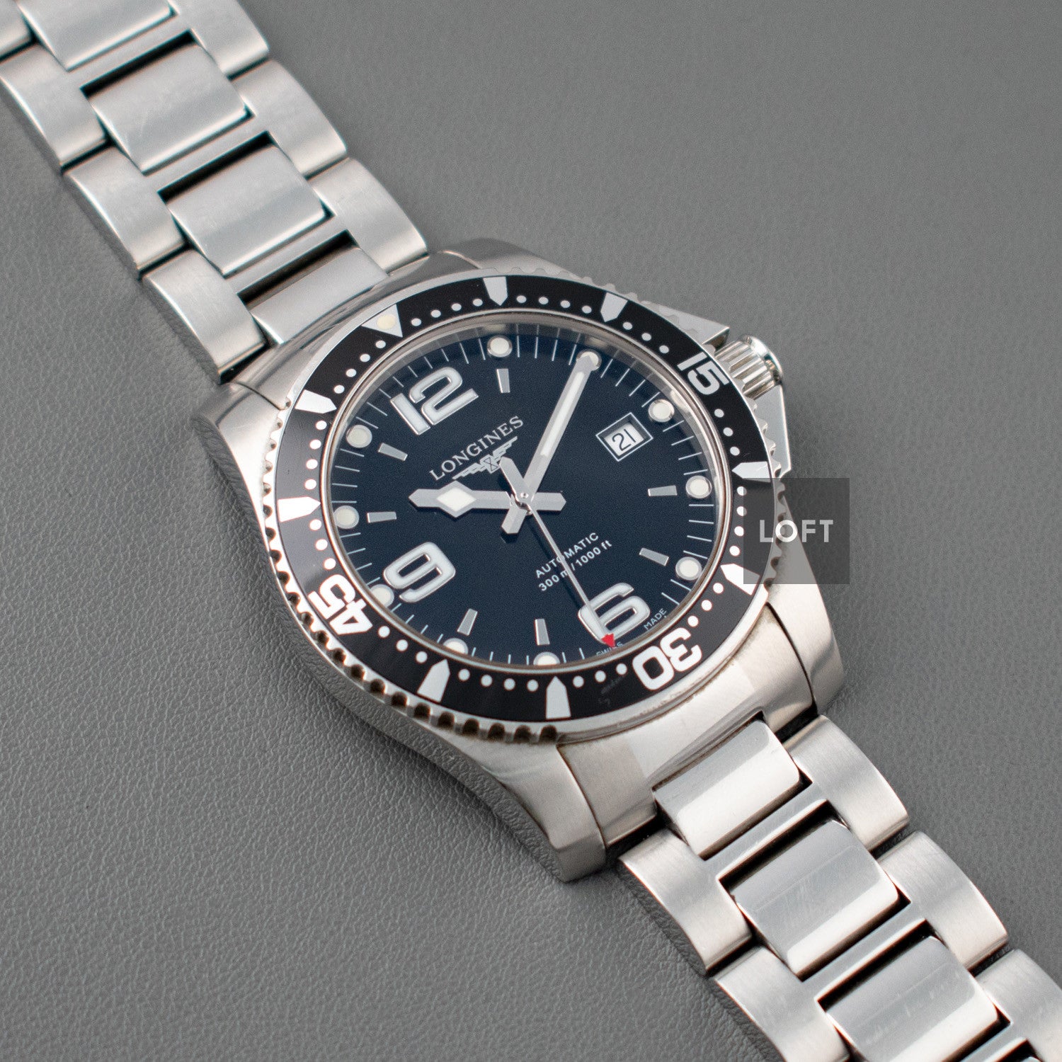 Longines HydroConquest Automatic Black 41mm