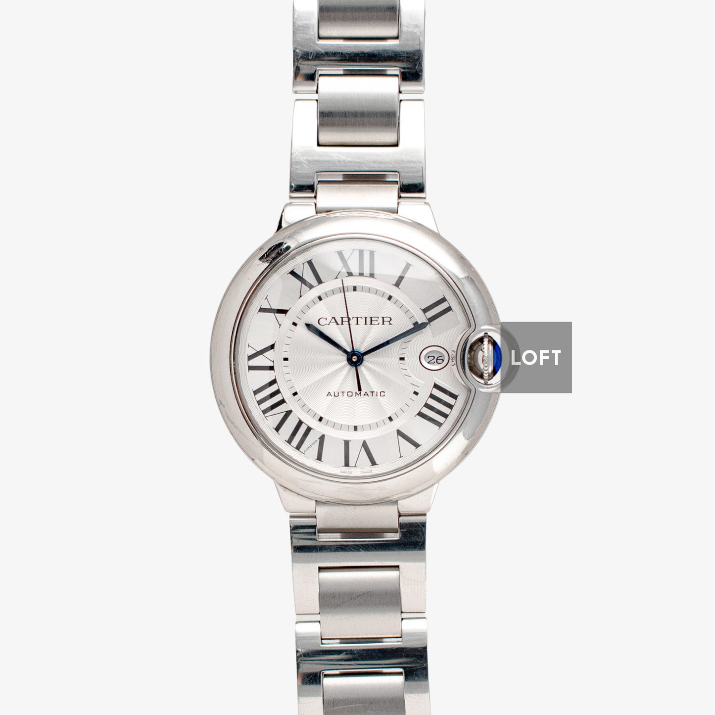 Cartier Ballon Bleu Automatic Silver Dial 40mm