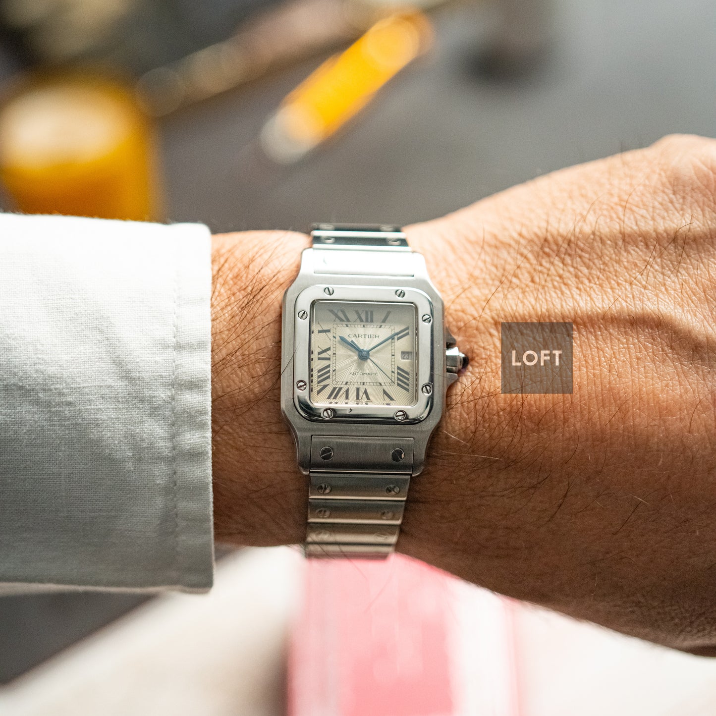 Cartier Santos Galbée Automatic Date 29mm