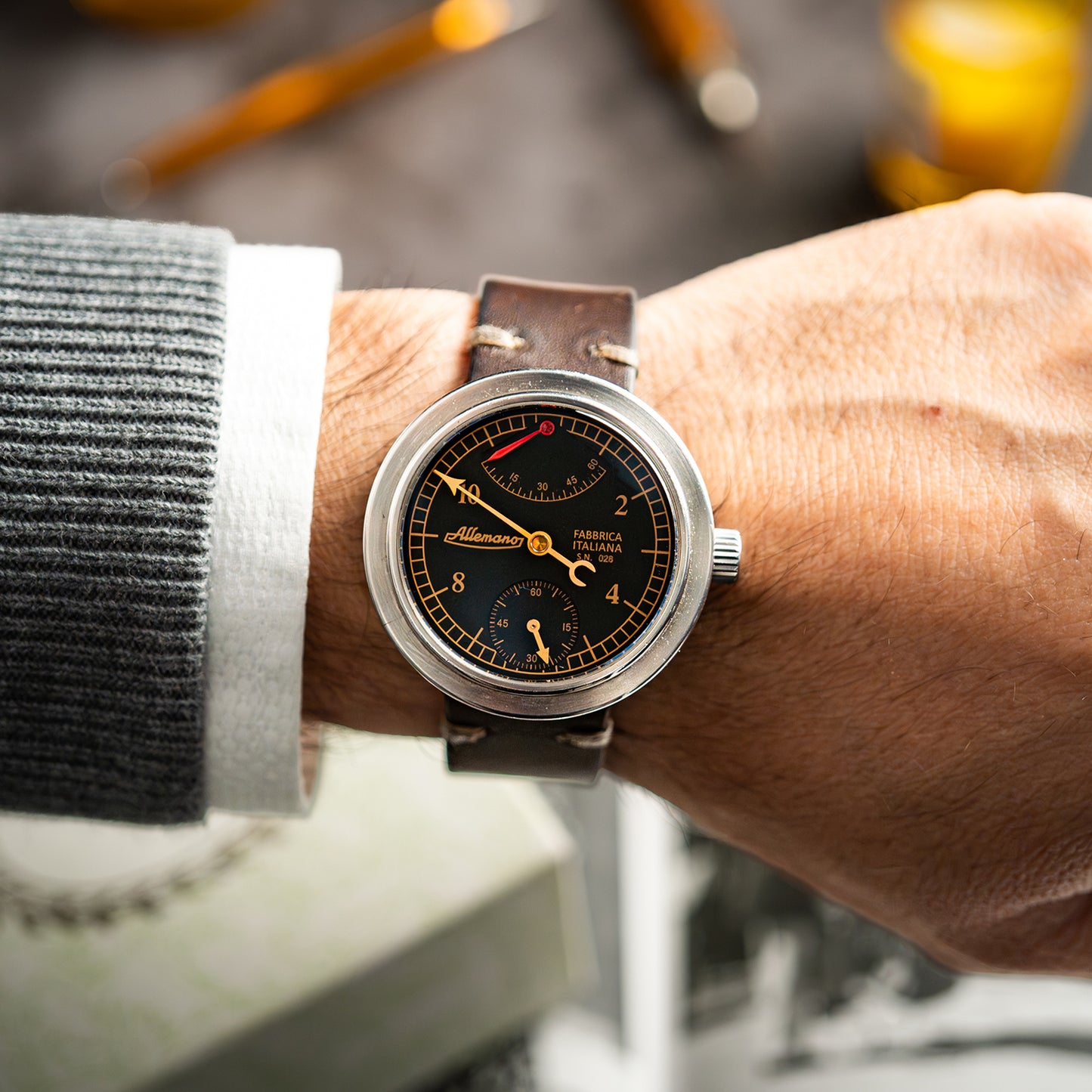 Allemano MAN 1919 CP Regulator Manual Wind 44mm