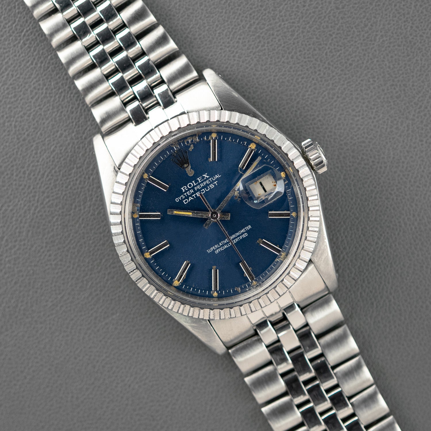 Rolex Datejust 1600 Automatic Smooth Bezel 36mm – LOFT
