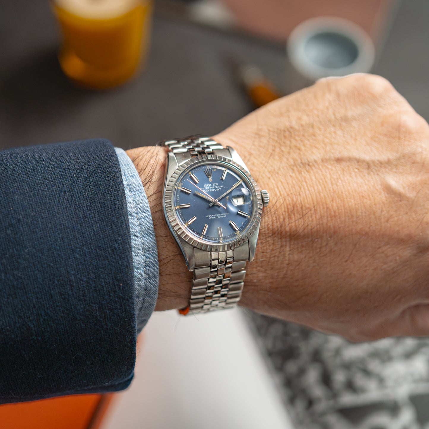 Rolex Datejust 1600 Automatic Smooth Bezel 36mm