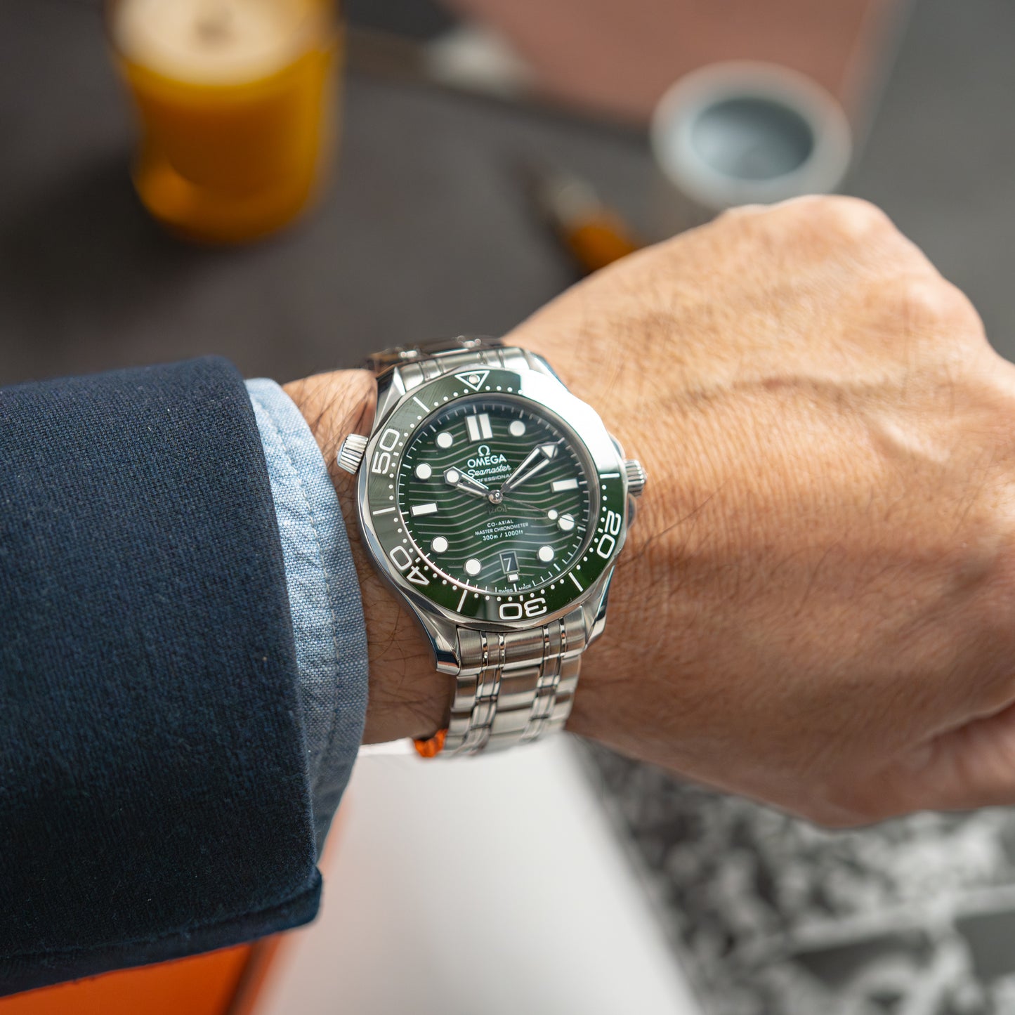 Omega Seamaster Diver 300M Automatic Green 42mm