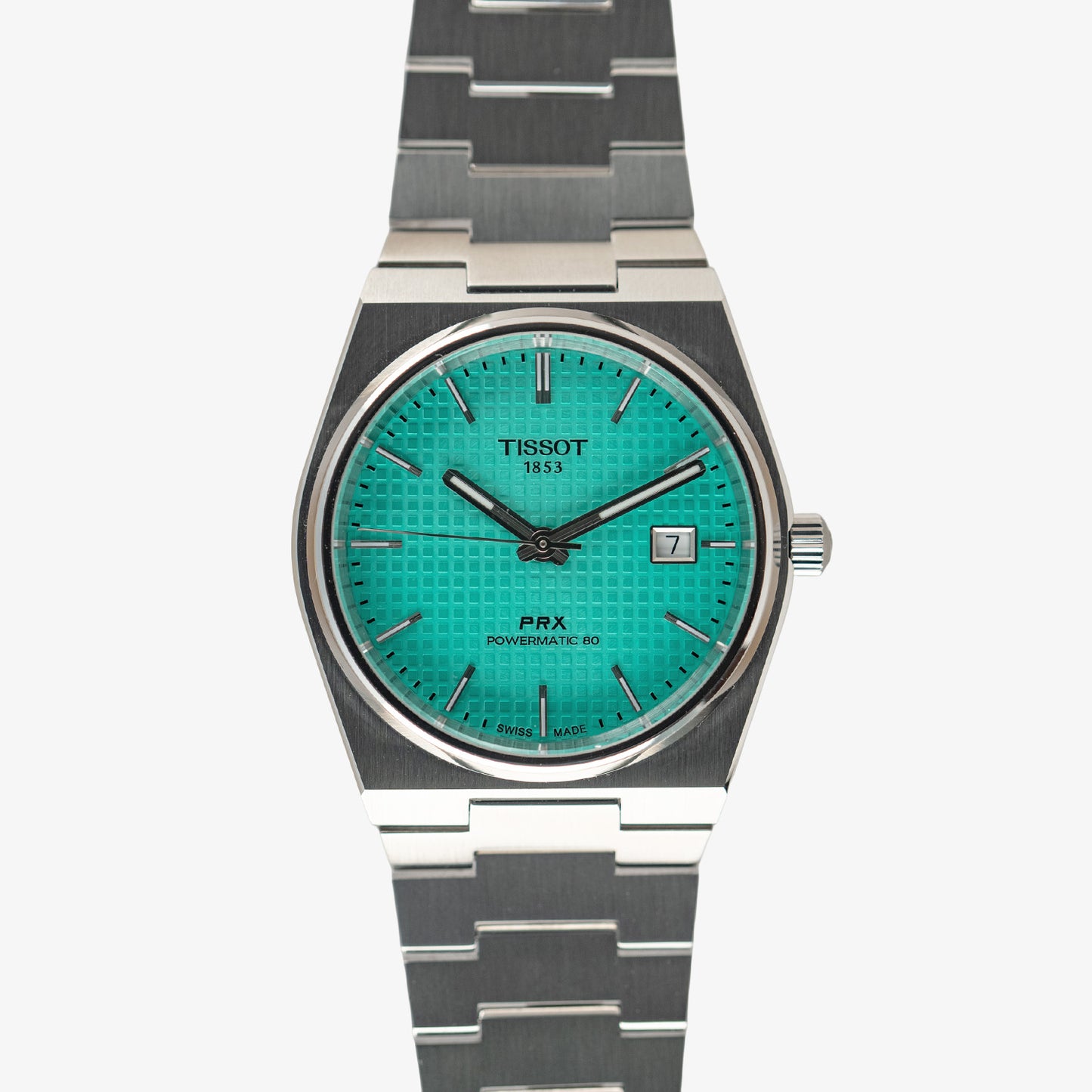 Tissot PRX Powermatic 80 Ice Blue Dial 40mm