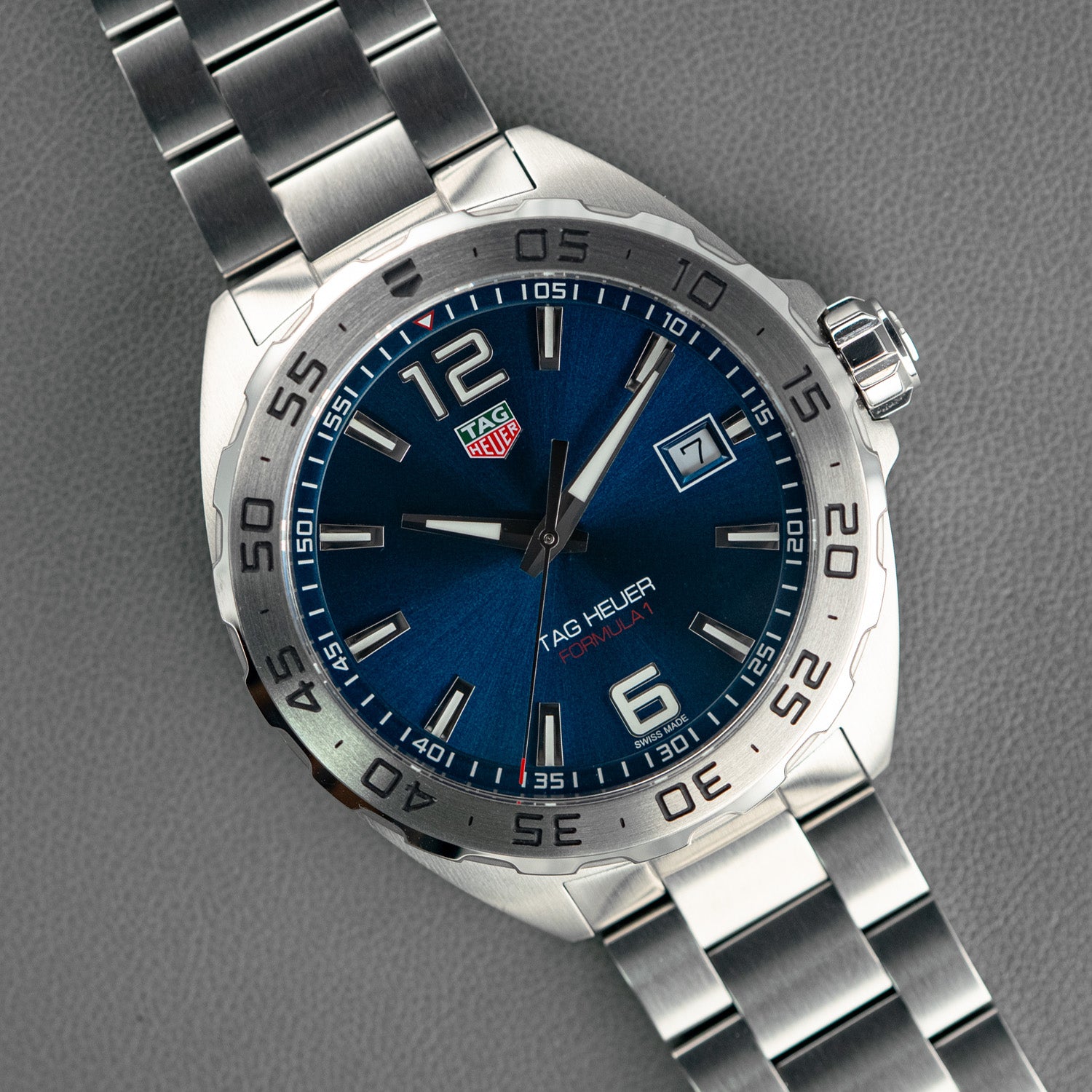 TAG Heuer Formula Quartz Date Blue Dial 41mm – LOFT