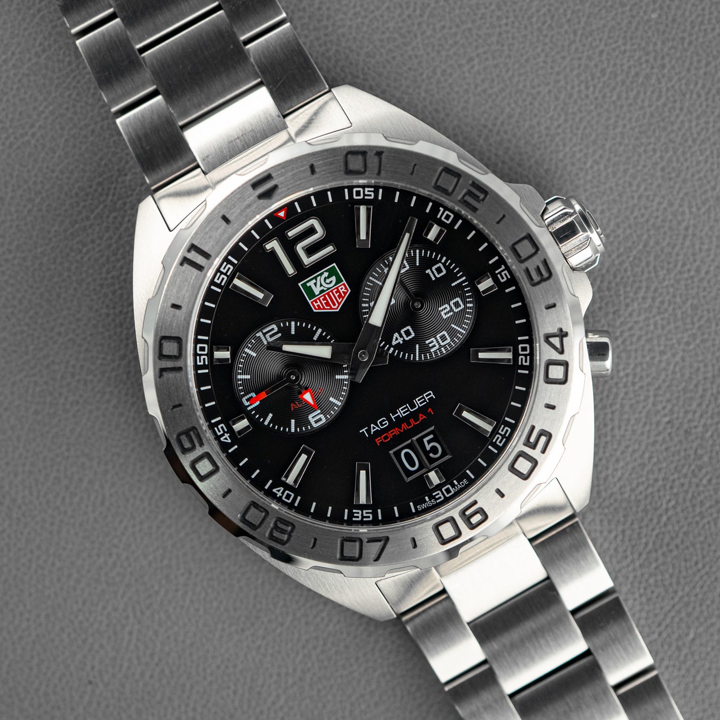 TAG Heuer Formula 1 Quartz Alarm Date Black 41mm