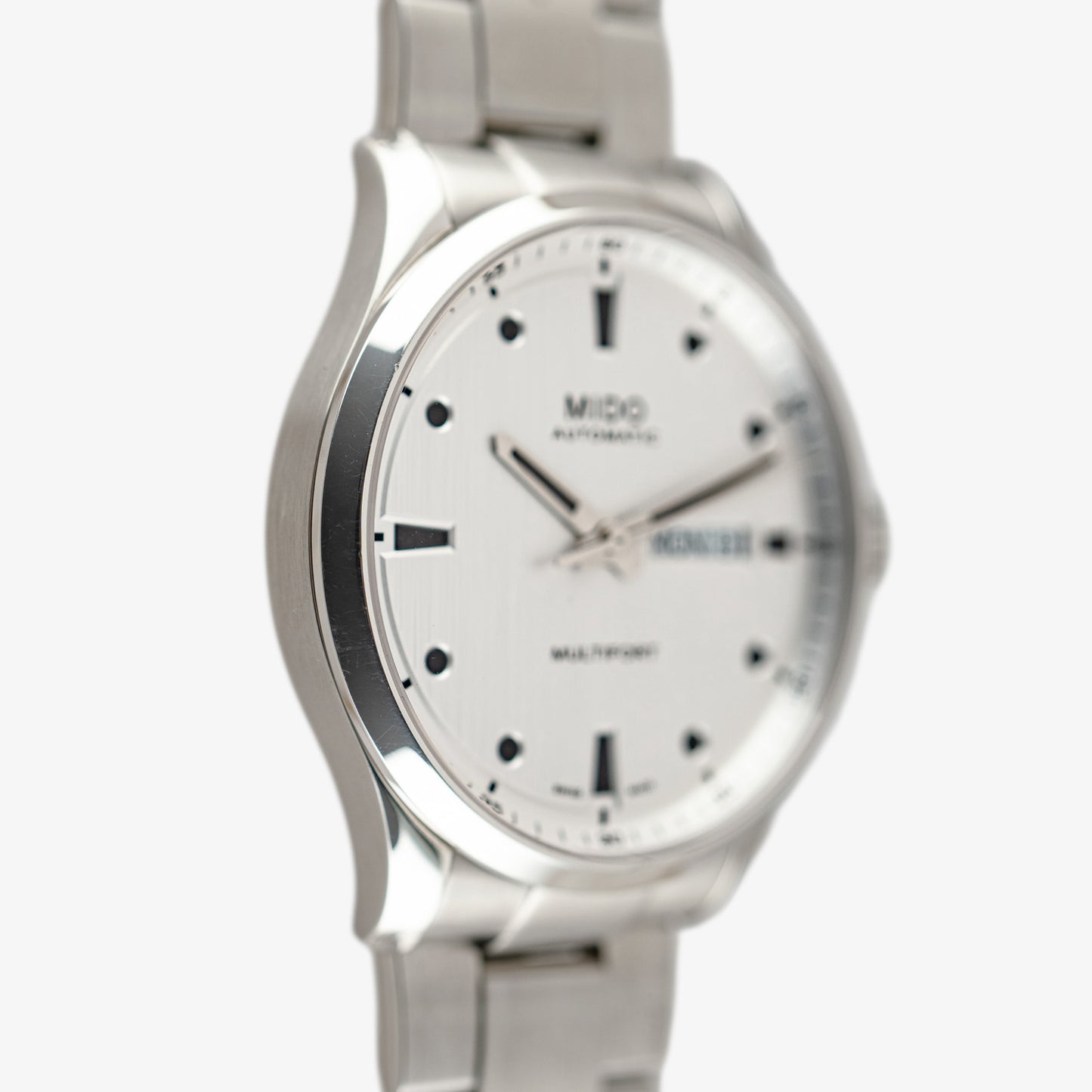 Mido Multifort Automatic Day-Date Silver Dial 42mm