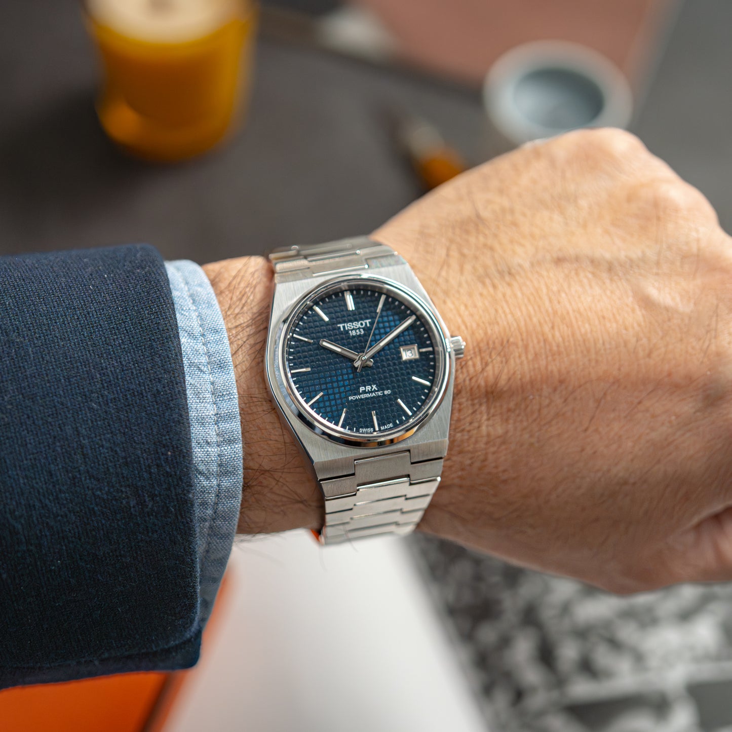 Tissot PRX Powermatic 80 Automatic Blue Dial 40mm