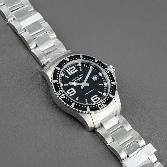 Longines HydroConquest Quartz Black Dial 32mm