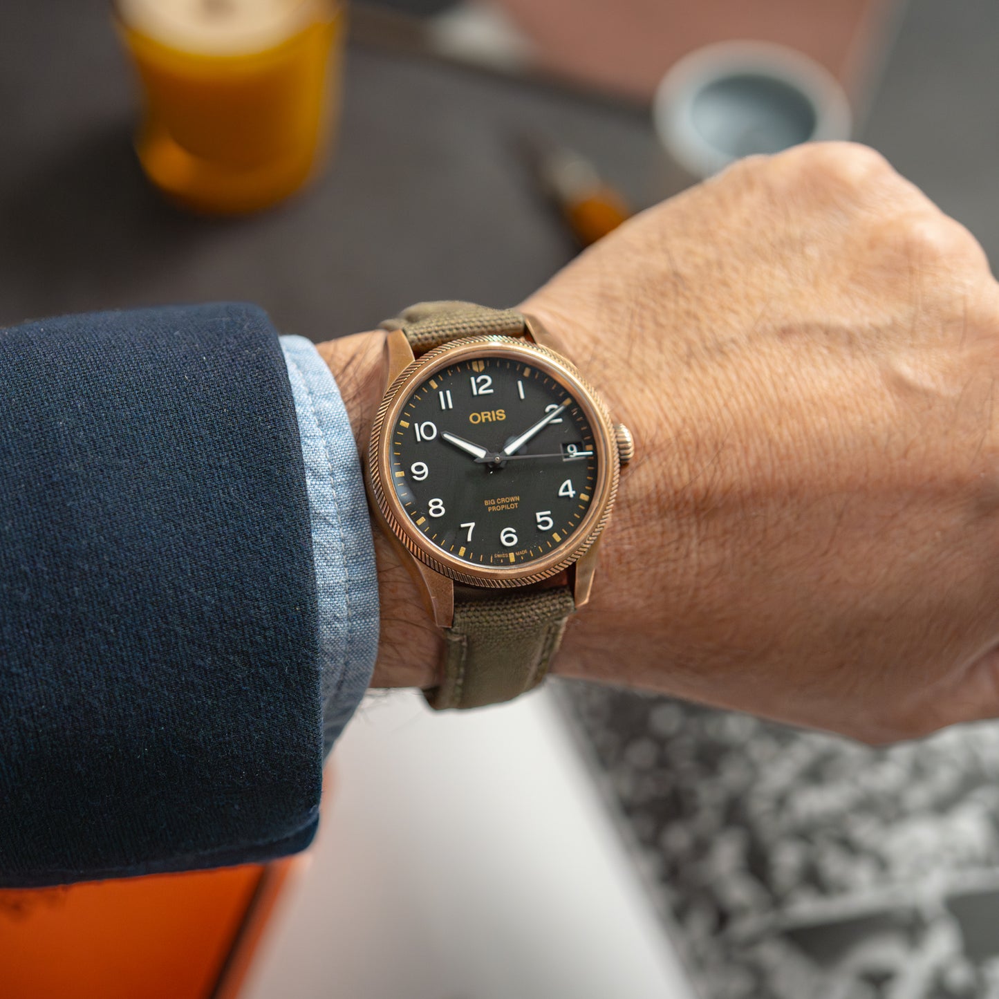 Oris Big Crown ProPilot Automatic Bronze Green 41mm