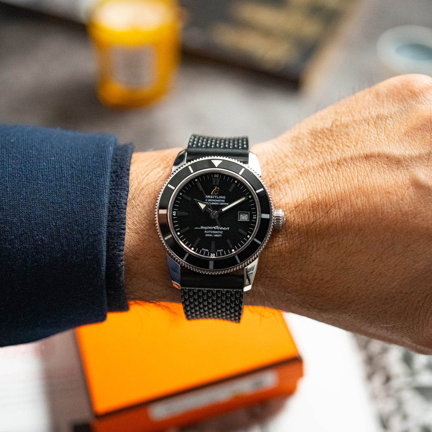 Breitling Superocean 200M Automatic Black 42mm