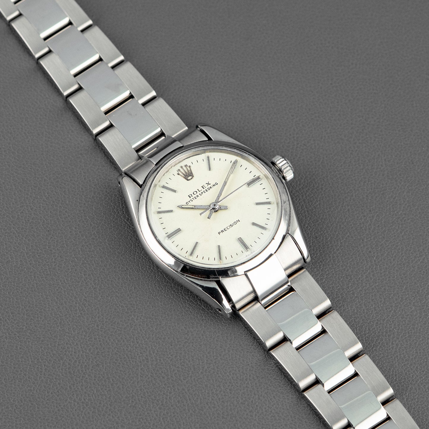 Rolex Oyster Speedking Precision Steel Automatic 30mm