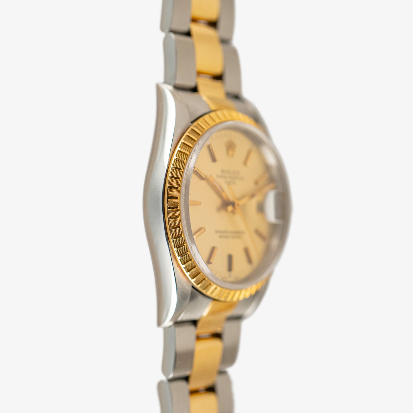 Rolex Oyster Perpetual Date 15223 Two‑Tone 34mm