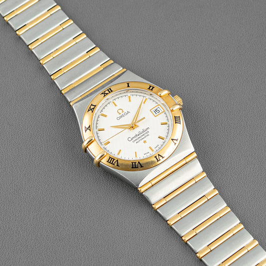 Omega Constellation Automatic Two-Tone Silver Dial 35mm