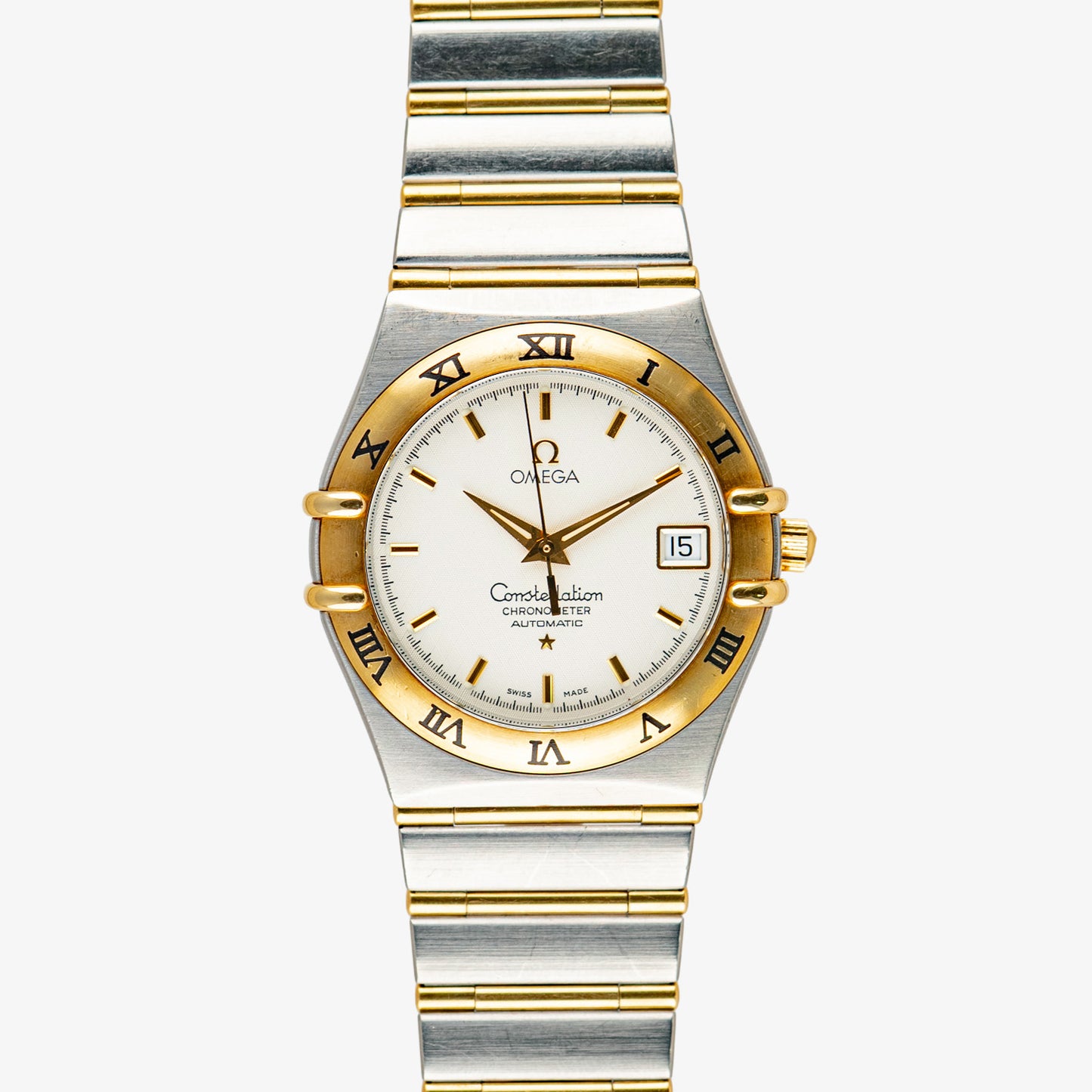 Omega Constellation Automatic Two-Tone Silver Dial 35mm