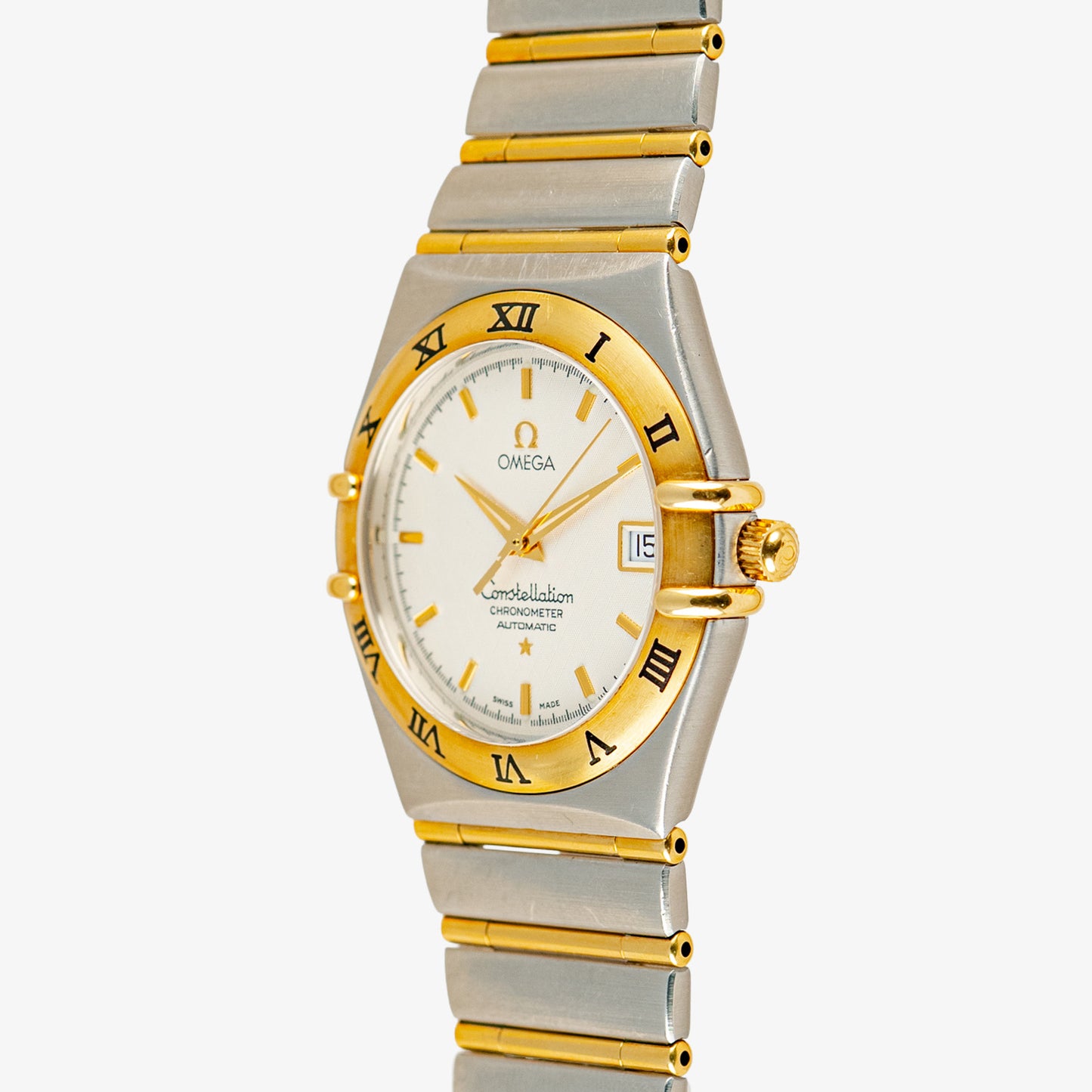Omega Constellation Automatic Two-Tone Silver Dial 35mm