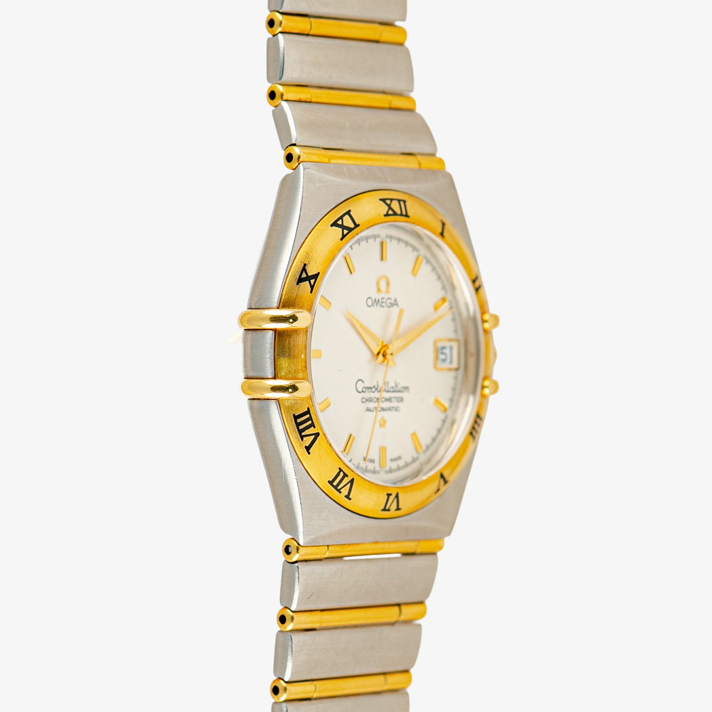 Omega Constellation Automatic Two-Tone Silver Dial 35mm