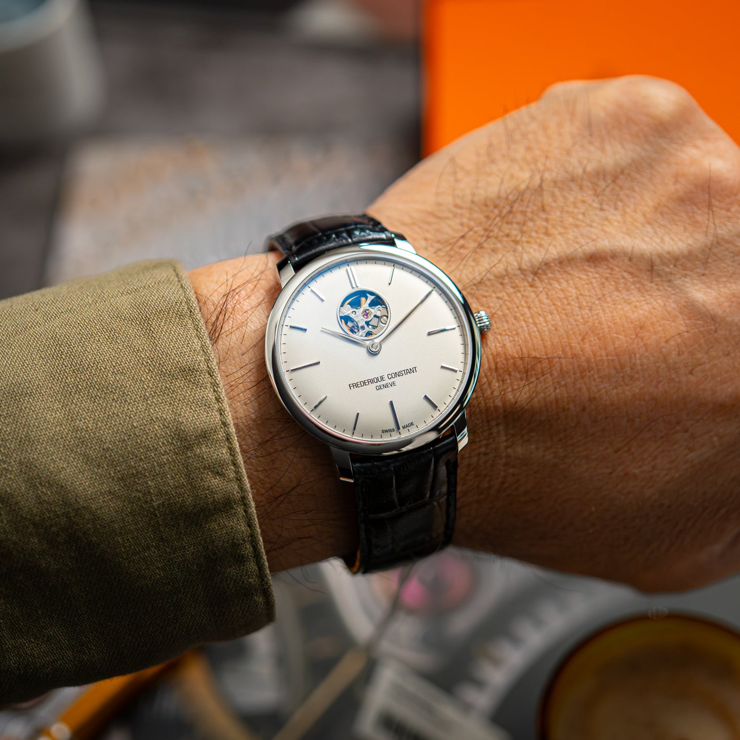 Frederique Constant Slimline Open Heart Automatic 40mm