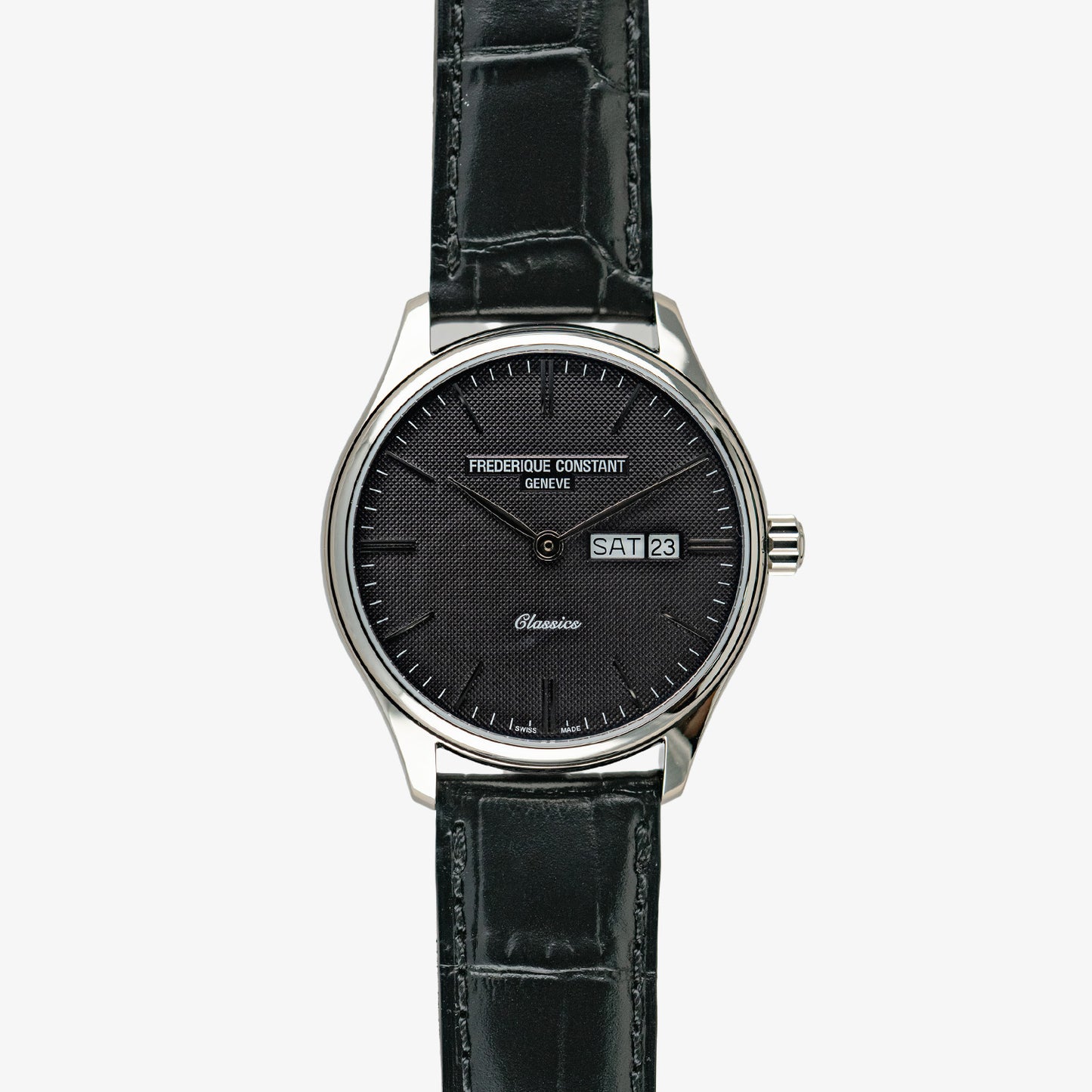 Frédérique Constant Classics Quartz Black Dial 40mm