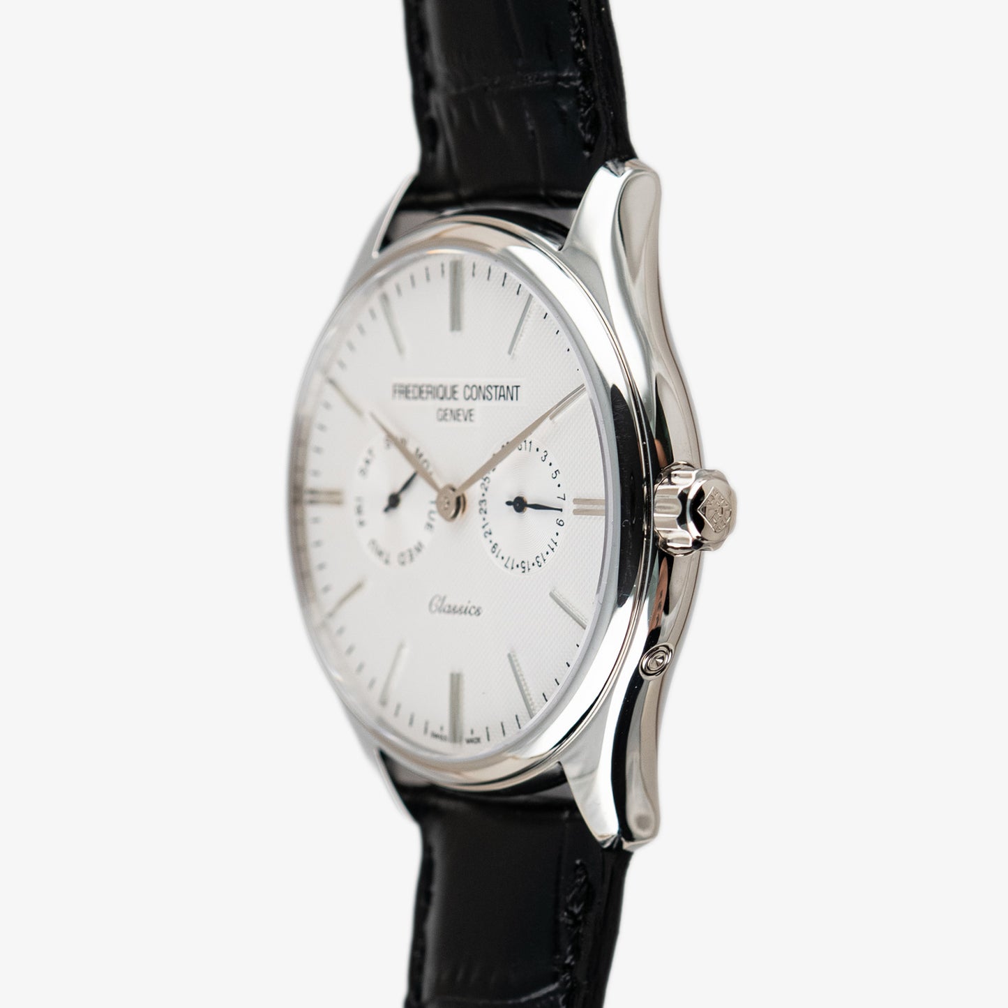 Frederique Constant Classics Quartz Day-Date White 40mm
