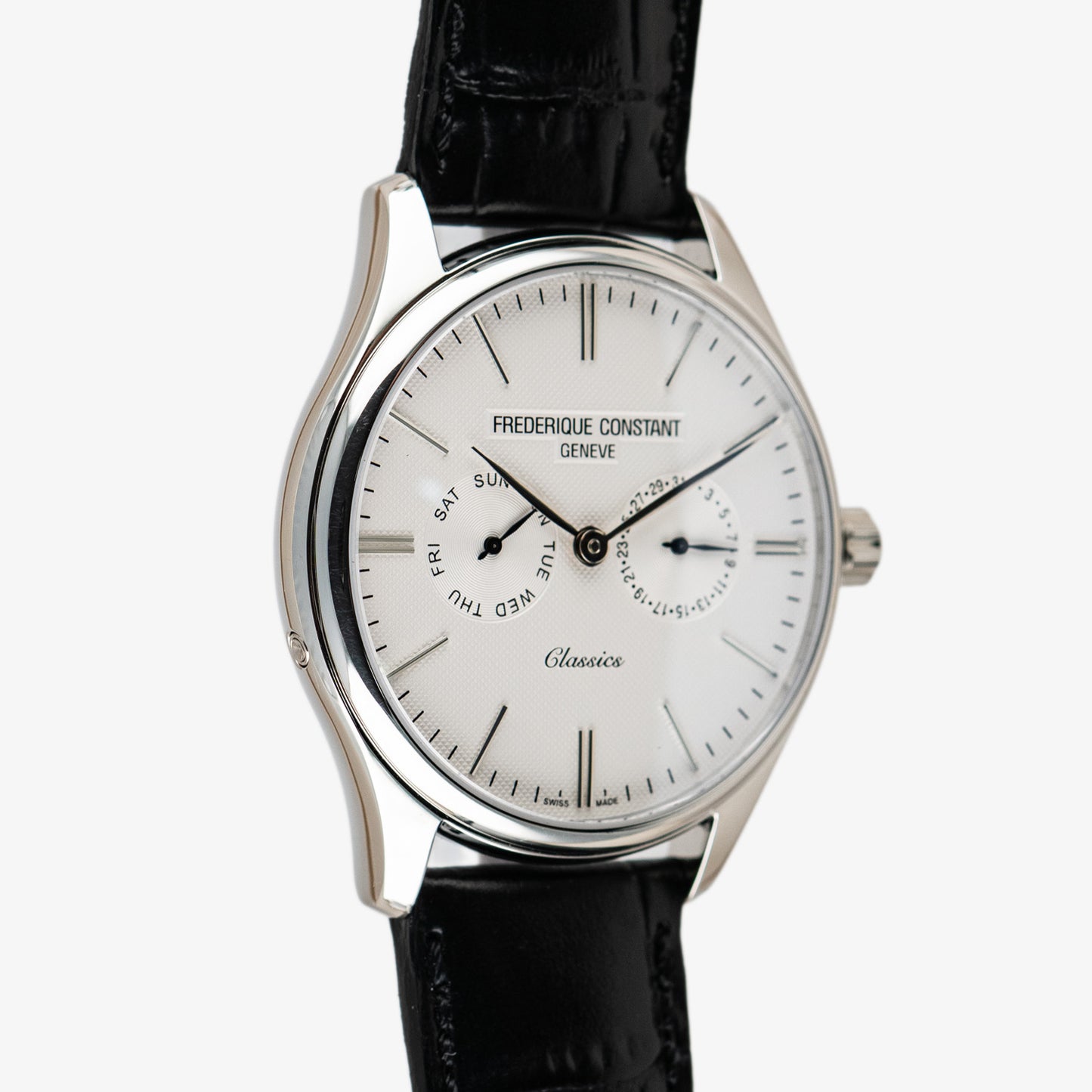 Frederique Constant Classics Quartz Day-Date White 40mm