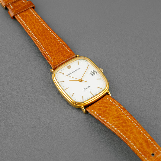 Girard-Perregaux Vintage Quartz Gold Plated Date 33mm