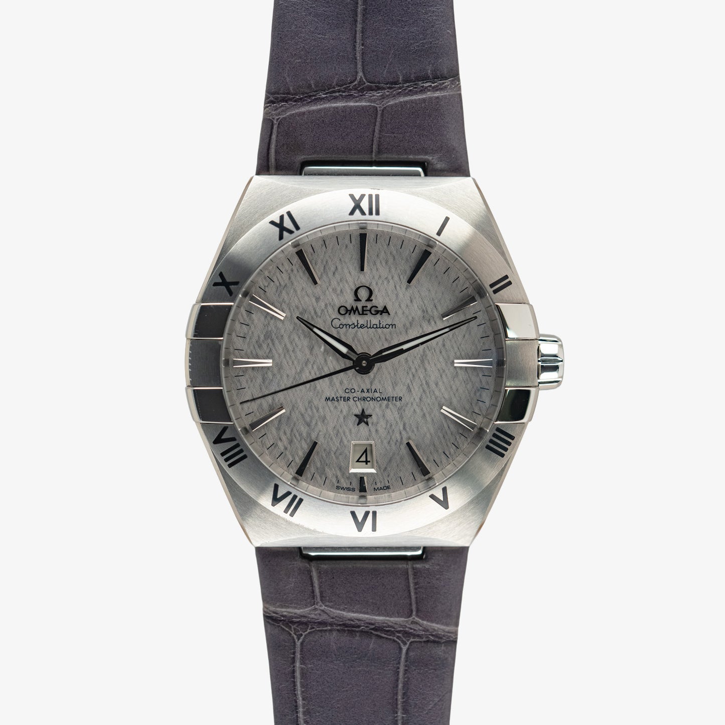 Omega Constellation Automatic Silver Dial Grey 39mm