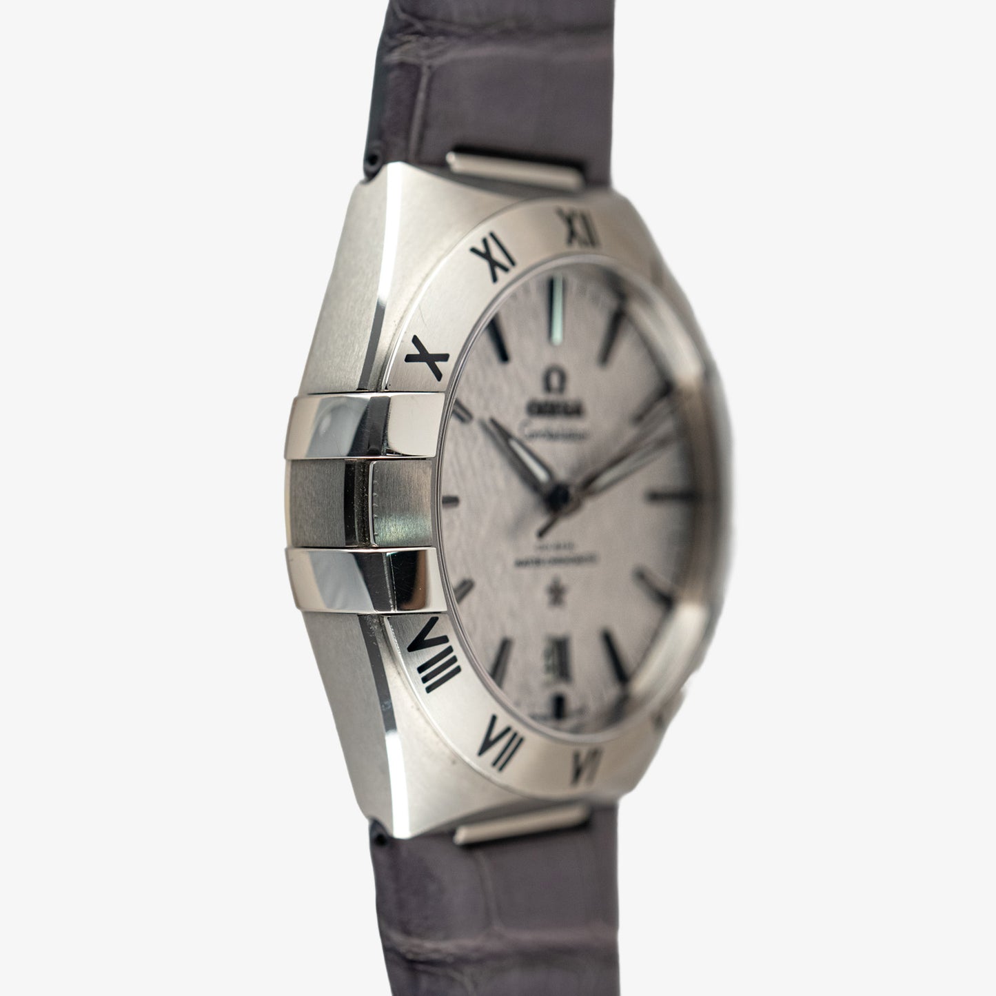 Omega Constellation Automatic Silver Dial Grey 39mm