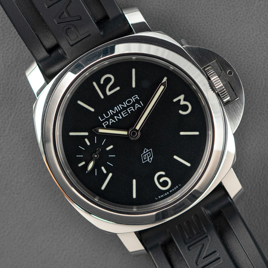 Panerai Luminor Logo Manual Wind Black Dial 44mm