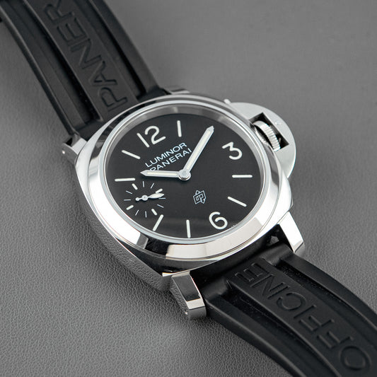 Panerai Luminor Logo Manual Wind Black Dial 44mm