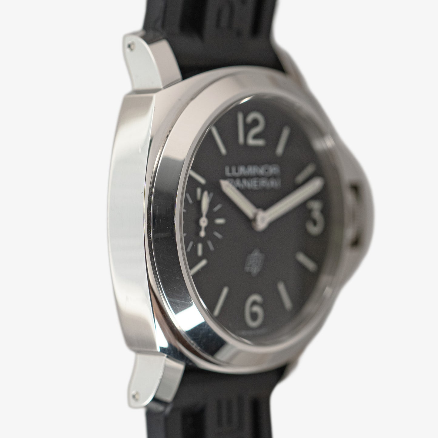 Panerai Luminor Logo Manual Wind Black Dial 44mm