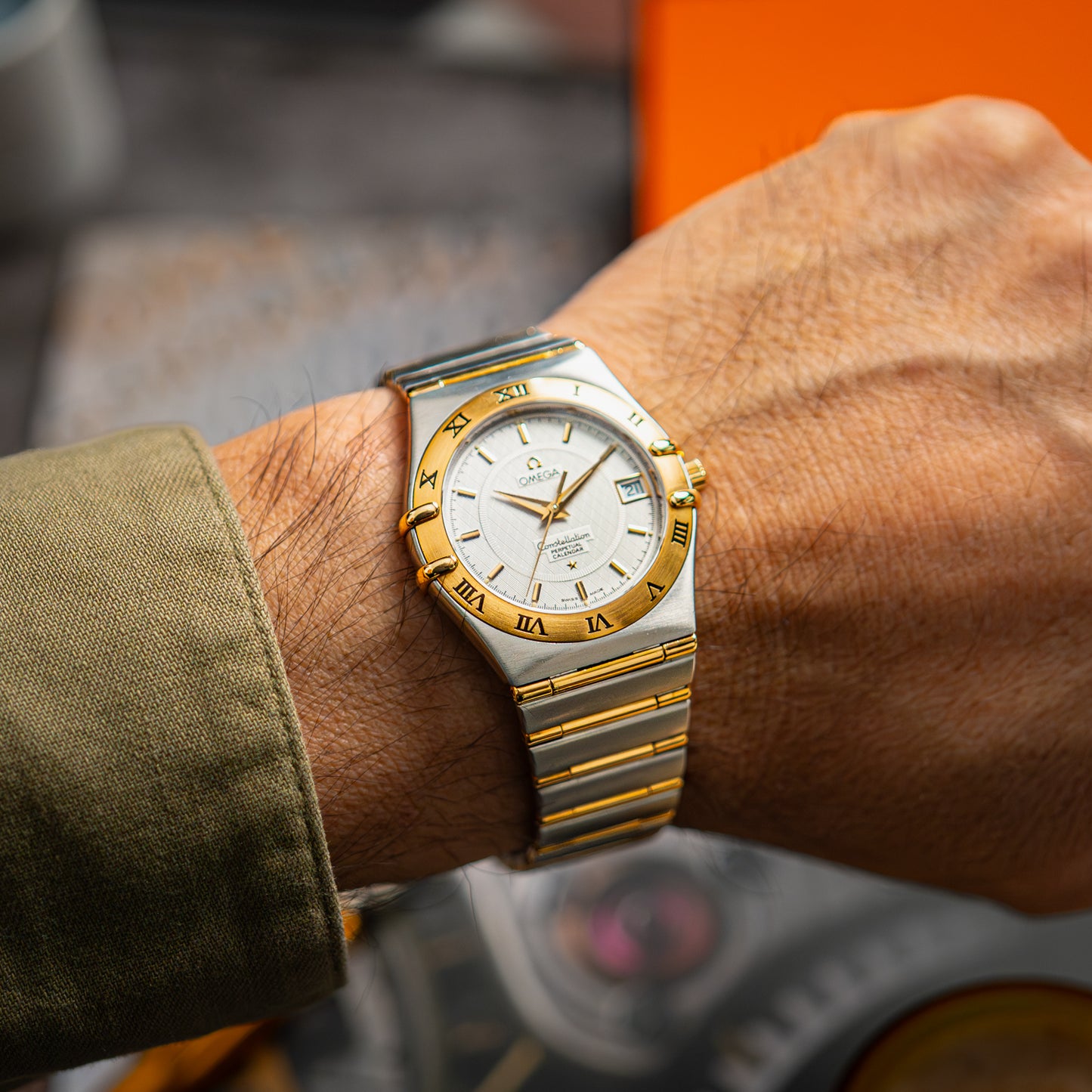 Omega Constellation Perpetual Calendar Two-Tone 35mm