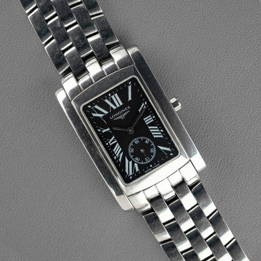 Longines DolceVita Quartz Black Small Seconds
