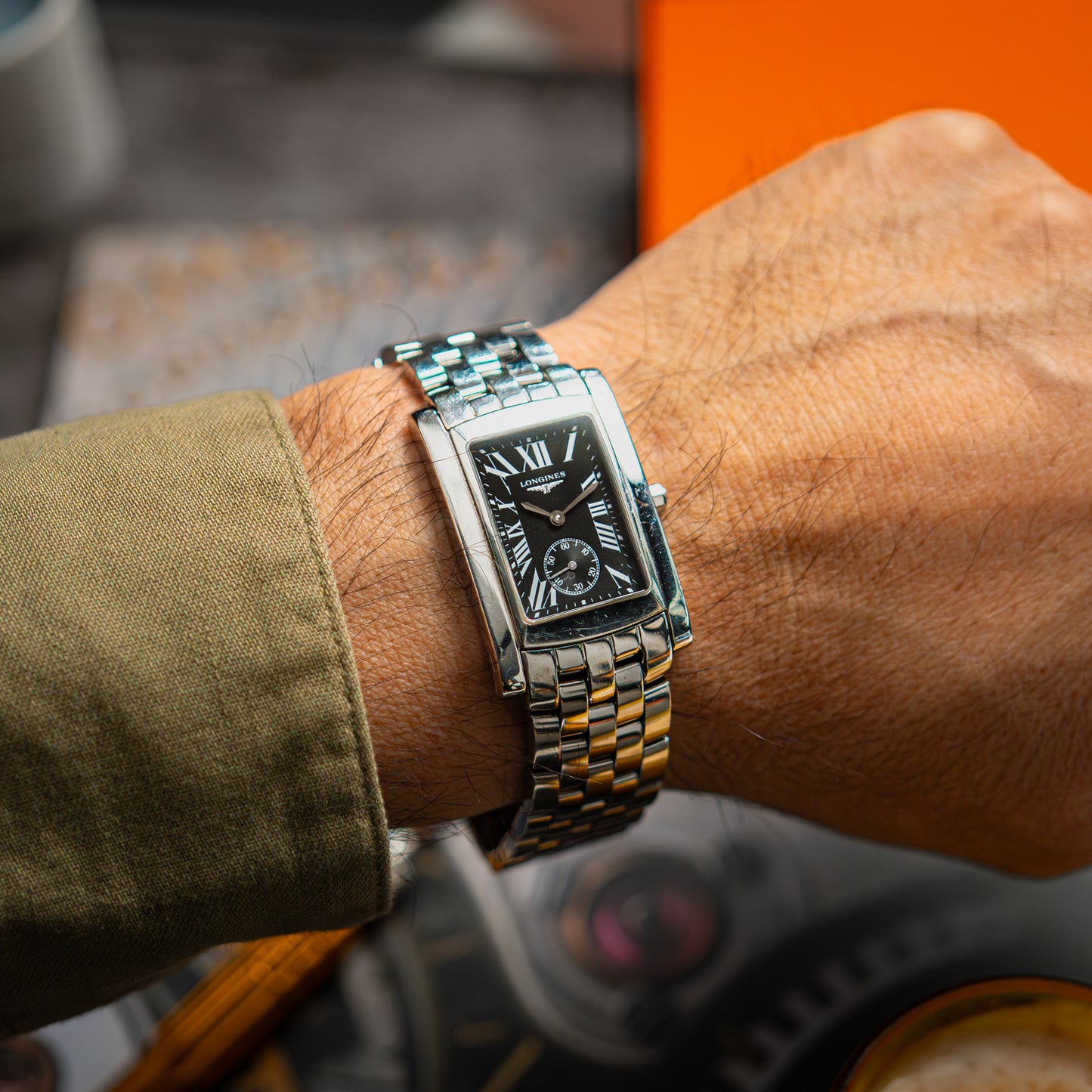 Longines DolceVita Quartz Black Small Seconds