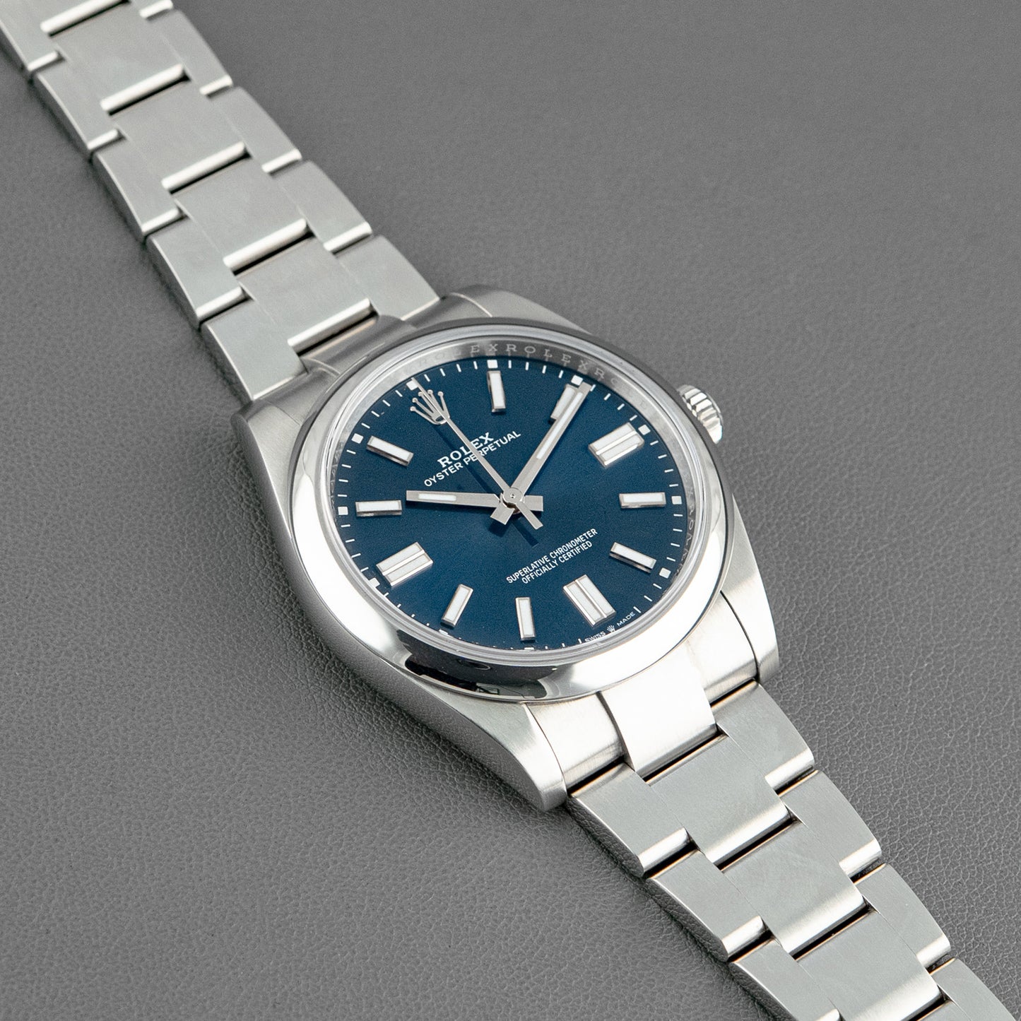Rolex Oyster Perpetual 124300 Blue Dial 41mm