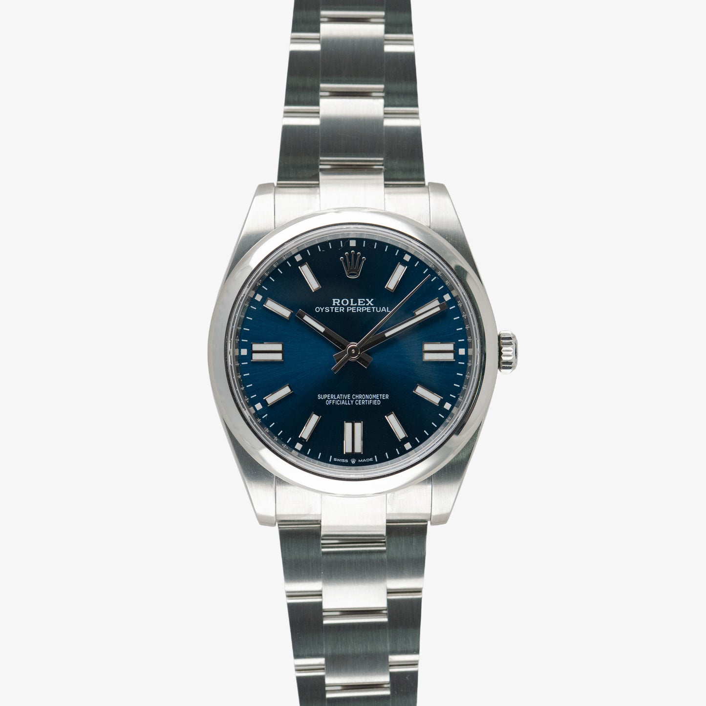 Rolex Oyster Perpetual 124300 Blue Dial 41mm