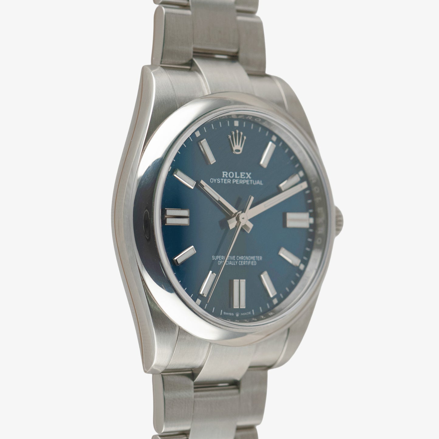 Rolex Oyster Perpetual 124300 Blue Dial 41mm