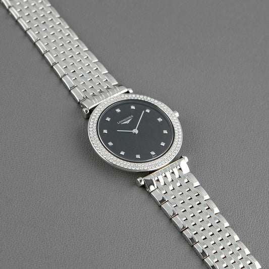Longines La Grande Classique Quartz Diamond Bezel 29mm