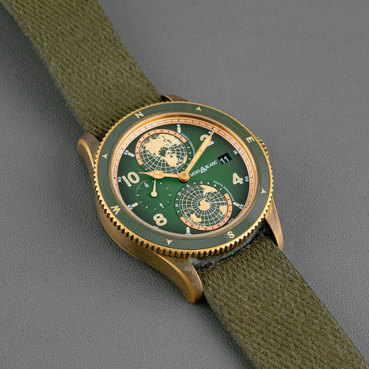 Montblanc 1858 Geosphere Limited Edition Bronze Green 42mm