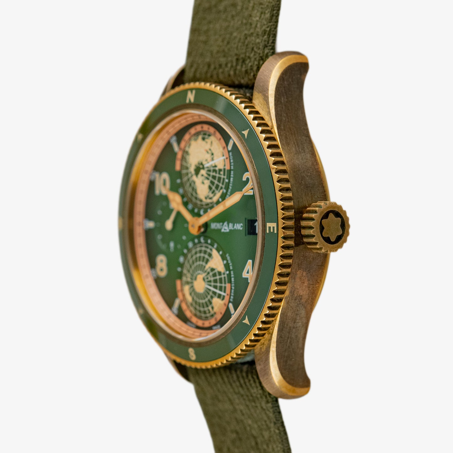 Montblanc 1858 Geosphere Limited Edition Bronze Green 42mm