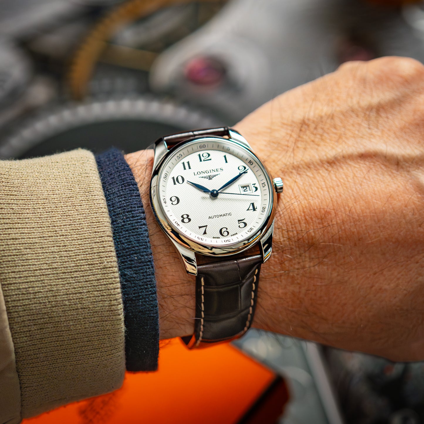 Longines Master Collection Automatic White Dial 40mm